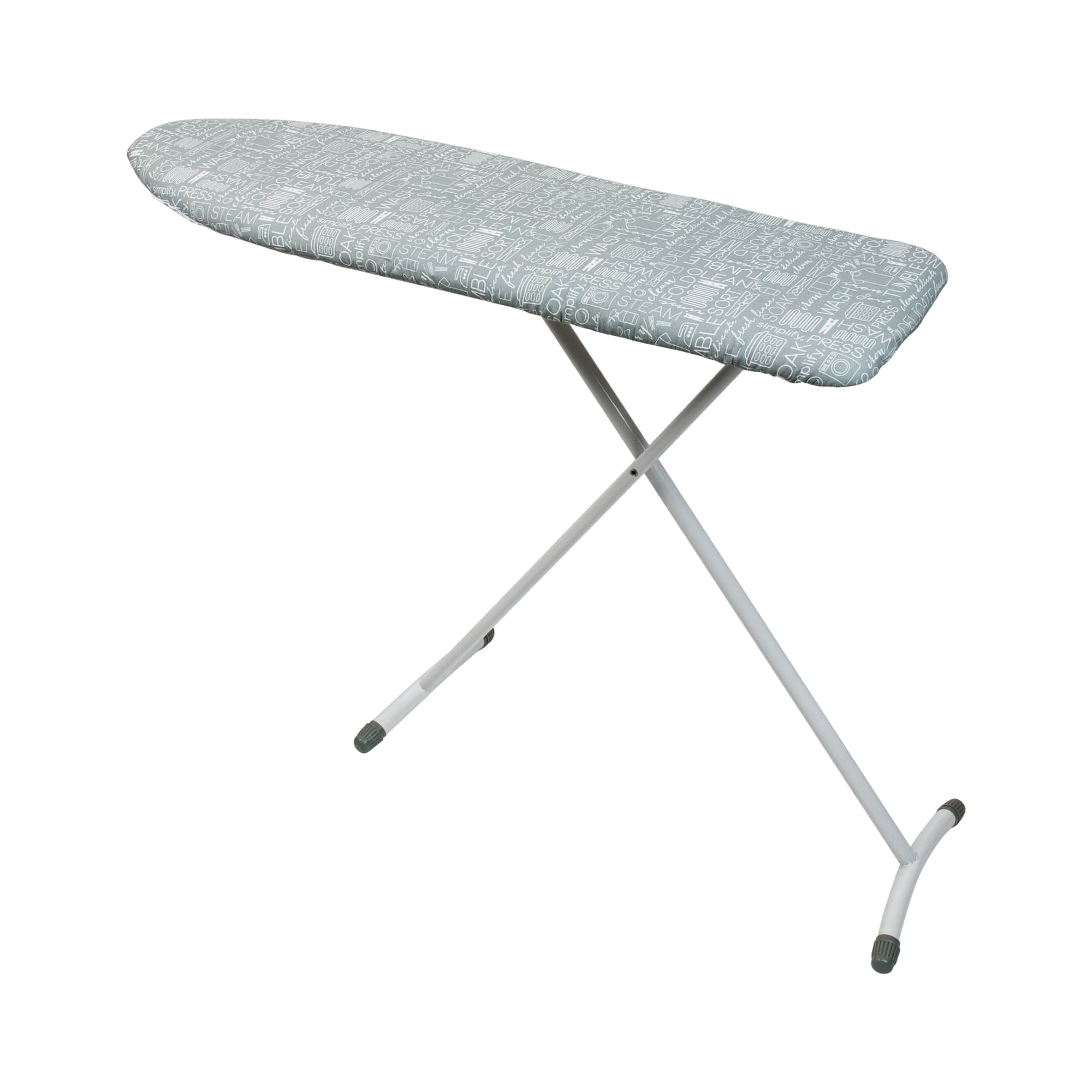 Simplify Gray Scorch Resistant Ironing Board Cover & Pad